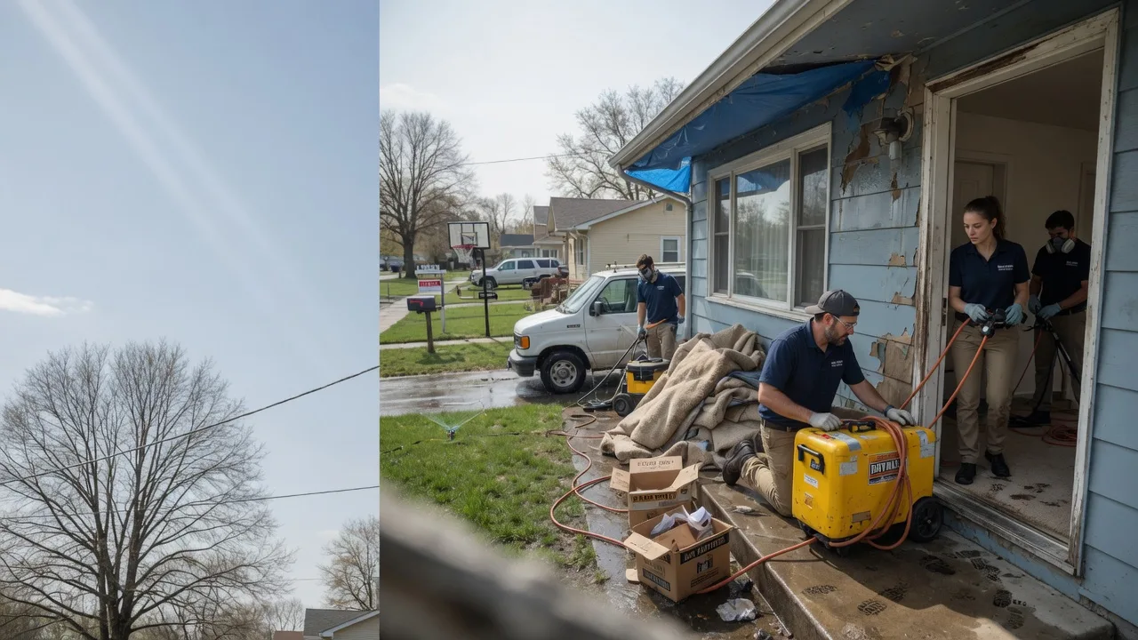 Basement Flood Cleanup in Roscoe, MT near me